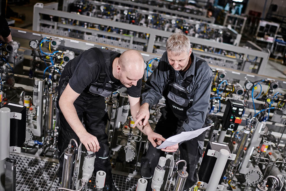 Skids - Tyra projekt. Hytor A/S